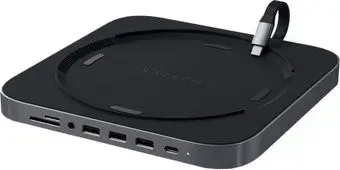 Satechi Aluminum Stand &amp; Hub for Mac Mini ST-ABHFM (серый)