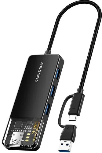 Cabletime CT-HUBT3-PB