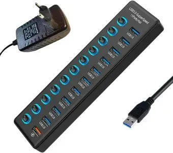 USBTOP USB Type-A - 11xUSB Type-A 559236