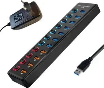 USBTOP USB Type-A - 11xUSB Type-A 559235