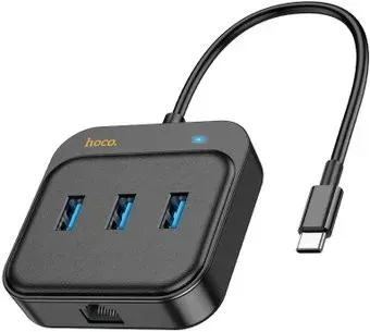 Hoco HB35 USB Type-C (3 x USB 3.2 Gen1, 0.2 м)