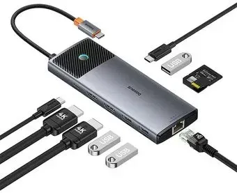 Baseus Metal Gleam Series II 10-in1 USB Hub B00061800813-01