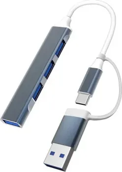 USBTOP USB Type-C/USB Type-A - 4xUSB Type-A 556653
