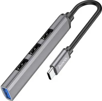 Hoco HB26 USB Type-C (серый)