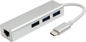 USBTOP USB Type-C - 3xUSB Type-A/RJ-45 556375