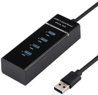 USBTOP USB3.0 Type-A - 4x USB3.0 со светодиодным индикатором