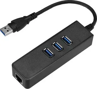 USBTOP USB3.0 - 3xUSB3.0/RJ45