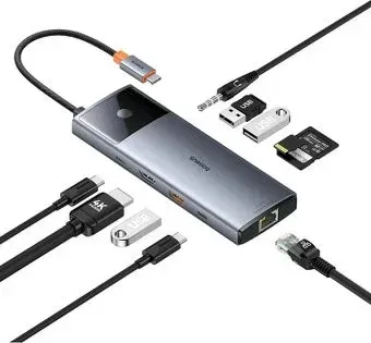 Baseus Metal Gleam Series II 10-in1 USB Hub B00061800813-00