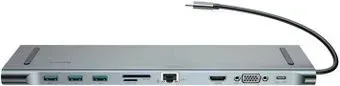 Baseus Enjoyment 10in1 Multifunctional Docking Station Stand for MacBook CATSX-F0G