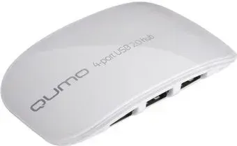 QUMO White Line 4-port USB2.0 Hub