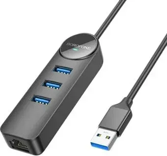 Borofone DH6 USB Type-A (3 x USB 3.2 Gen1, 1.2 м)