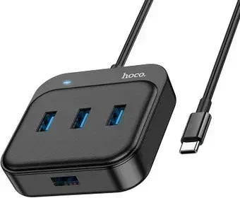 Hoco HB31 USB Type-C (4 x USB 2.0, 0.2 м)