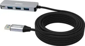 Infobit iCable-USB-ACC-H14 (10 м, черный)