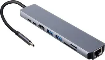 Perfeo USB Type-C 8in1 PF-Type-C-14