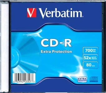 Verbatim 700Mb 52x 43347 (1 шт.)