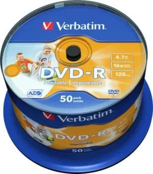 Verbatim 4.7Gb 16x 43533 (50 шт.)