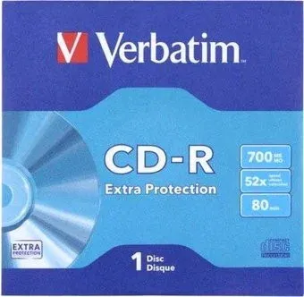 Verbatim 700Mb 52x 43843 (1 шт.)