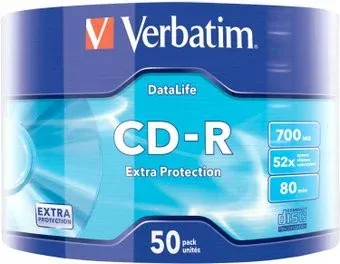 Verbatim 700Mb 52x 43787 (50 шт.)