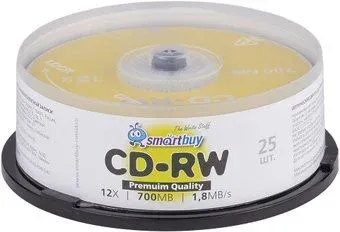 SmartBuy SBCD-RW25 700Mb 12х (25 шт.)
