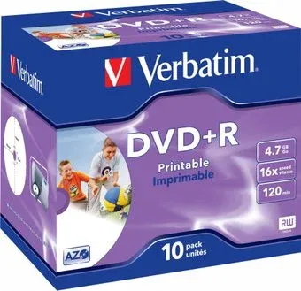 Verbatim 4.7Gb 16x 43508 (10 шт.)