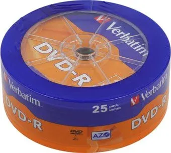 Verbatim 4.7Gb 16x 43730 (25 шт.)
