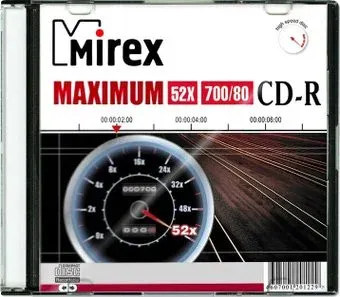 Mirex 700Mb 52x UL120052A8S (1 шт.)