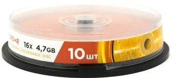 Mirex 4.7Gb 16x UL130013A1L (10 шт.)