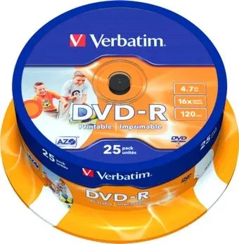 Verbatim 4.7Gb 16x 43538 (25 шт.)