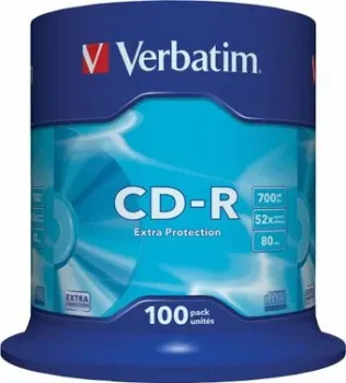 Verbatim 700Mb 52x 43411 (100 шт.)