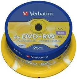 Verbatim 4.7Gb 4x 43489 (25 шт.)