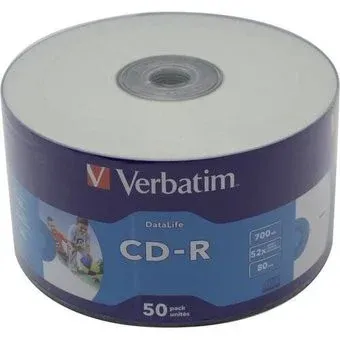 Verbatim 700Mb 52x 43794 (50 шт.)