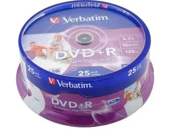 Verbatim 4.7Gb 16x 43500 (25 шт.)