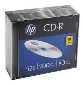 HP 700Mb 52x 69310 (10 шт.)