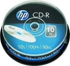 HP 700Mb 52x 69308 (10 шт.)
