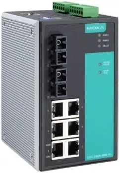 Moxa EDS-408A-MM-SC-T