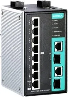 Moxa EDS-P510A-8PoE-2GTXSFP-T