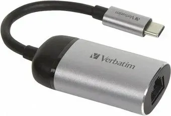 Verbatim USB-C Gigabit Ethernet Adapter 49146