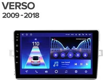Teyes 9'' X1 4G 2+32G для Toyota Verso R20 2009-2018