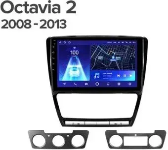 Teyes 10.2'' X1 4G 2+32G для Skoda Octavia 2 A5 2008-2013