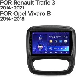 Teyes 9'' X1 4G 2+32G для Renault Trafic 3 2014-2021 Opel Vivaro B 2014-2018