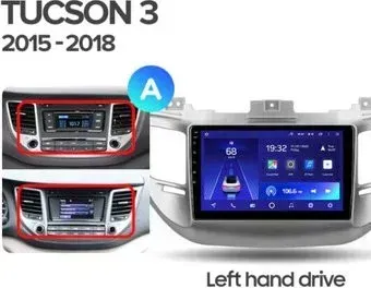 Teyes 9'' X1 4G 2+32G для Hyundai Tucson 3 2015-2018 A