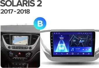 Teyes 9'' X1 4G 2+32G для Hyundai Solaris 2 II 2020-2021 B