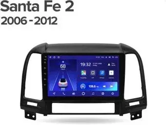 Teyes 9'' X1 4G 2+32G для Hyundai Santa Fe 2 2006-2012