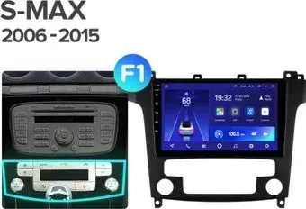 Teyes 9'' CC3 3+32G для Ford S-MAX 1 2006-2015 F1