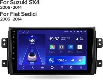 Teyes 9'' X1 4G 2+32G для Suzuki SX4 1 2006-2014 Fiat Sedici 2005-2014
