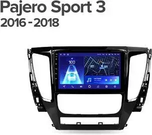 Teyes 9'' CC3 3+32G для Mitsubishi Pajero Sport 3 2016-2018