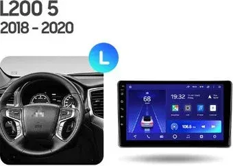 Teyes 9'' X1 4G 2+32G для Mitsubishi L200 5 2018-2020 F1