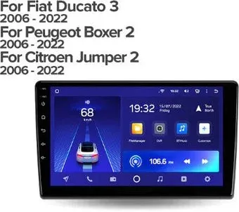 Teyes 9'' X1 4G 2+32G для Fiat Ducato 3 Peugeot Boxer 2 Jumper 2