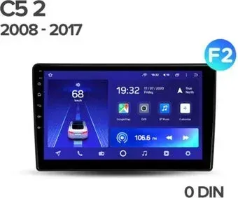 Teyes 10.2" CC2 PLUS FTJ 3+32G для Citroen C5 2 F2 2008-2017 F2