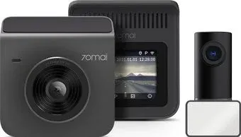70mai Dash Cam A400 + камера заднего вида RC09 (международная версия, серый)